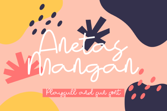 Anetas Mangan: A Quirky Handwritten Font Review