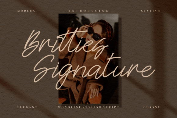 Britties Signature: A Premium Script Font for Your Brand