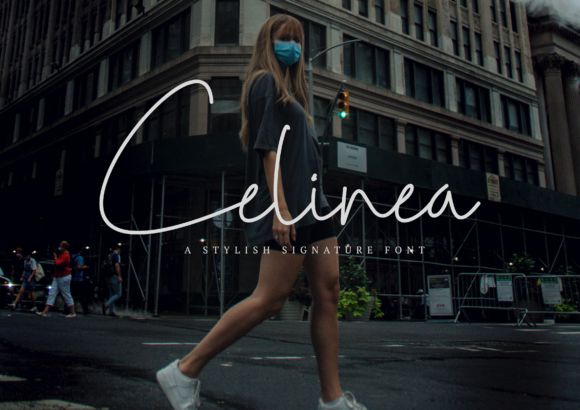 Celinea: A Refined Script Font for Editorial Design