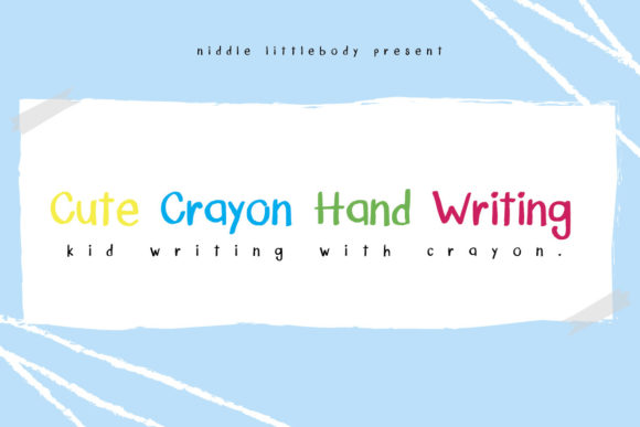 Cute Crayon: The Handwritten Font for Campaigns