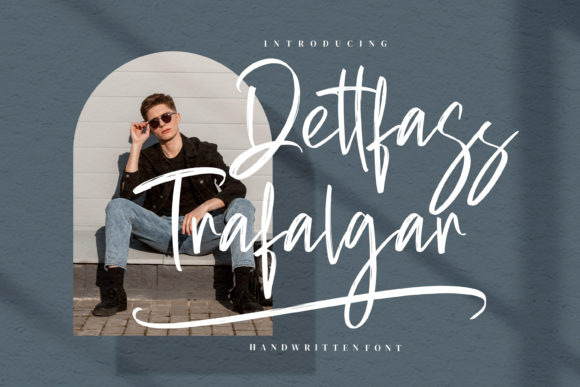Dettfass Trafalgar: A Premium Script Font for Web Design