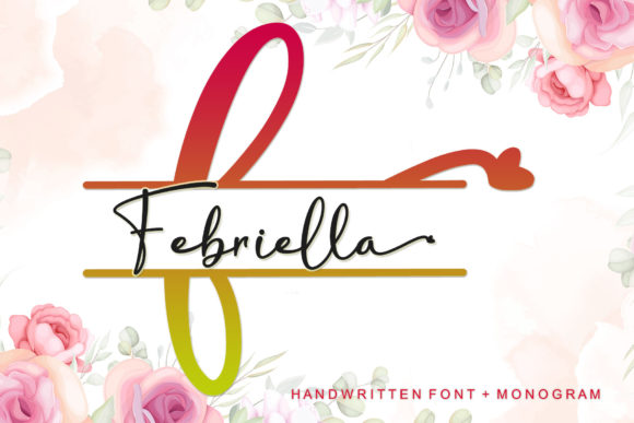 Febriella: A Playful Script Font for Your Brand