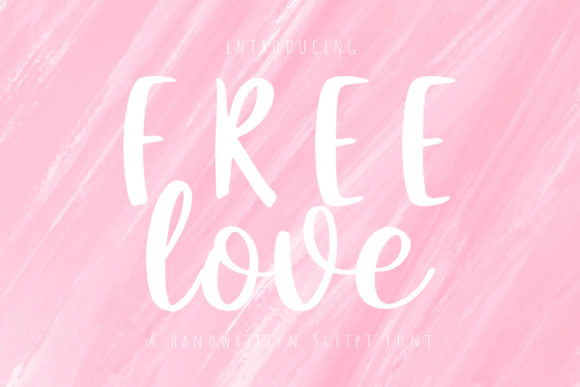 Free Love: The Handwritten Font for Authentic Branding