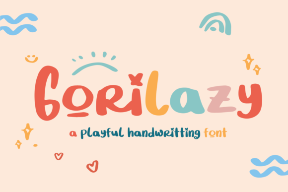Gorilazy: The Playful Script Font for Campaigns