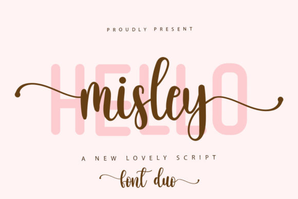 Hello Misley: A Chic Script Font for Crafters