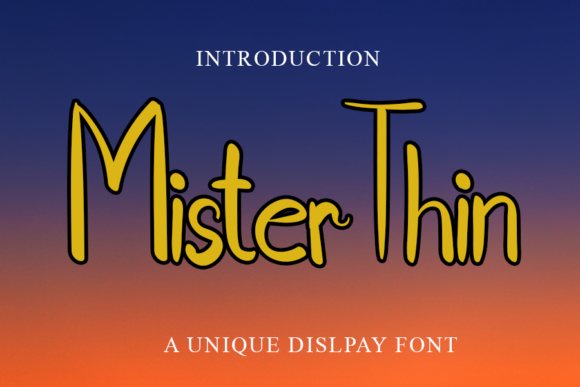 How Mister Thin Font Elevates Your Brand Identity