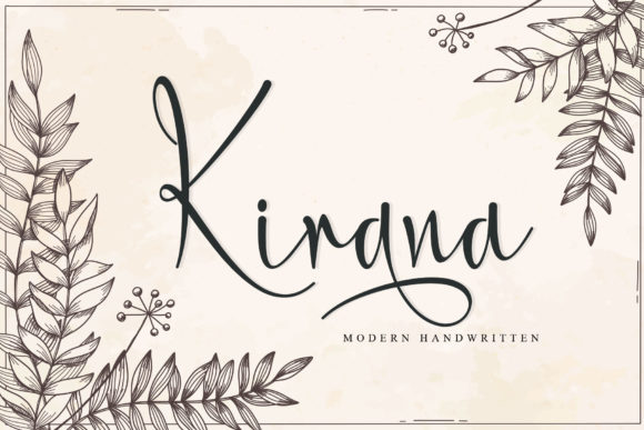 Kirana: A Versatile Script Font for Web Design