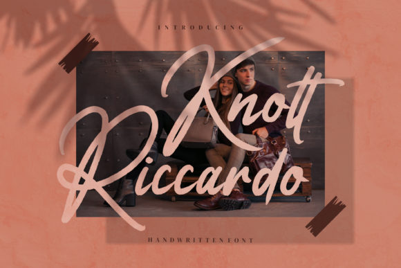 Knott Riccardo: An Elegant Script Font for Editorial Design