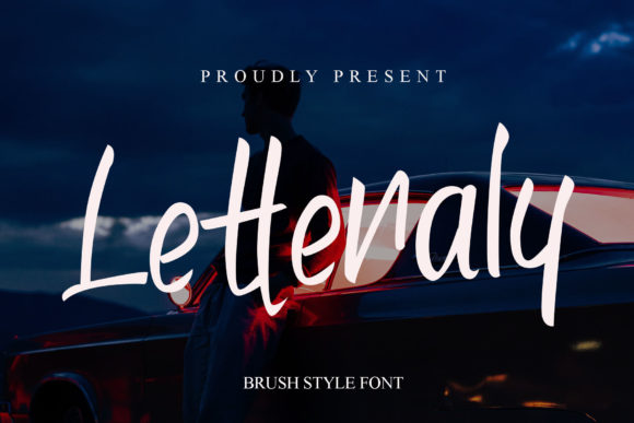 Leterally: A Delicate Script Font for Editorial Elegance