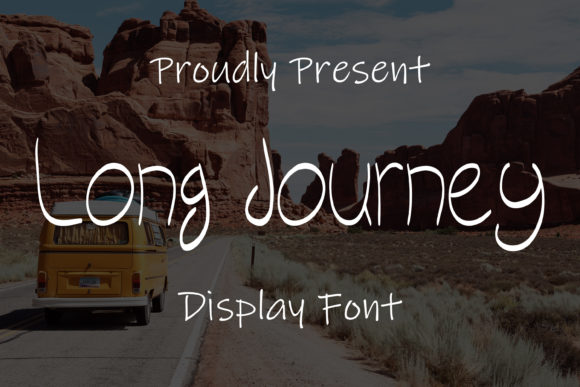 Long Journey: A Cute Handwritten Font for Web Design