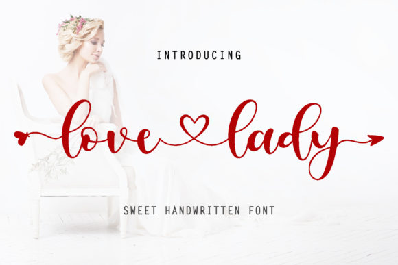 Love Lady: A Romantic Handwritten Font for Makers
