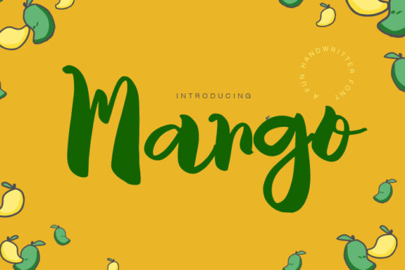 Mango: The Elegant Script Font for Campaigns