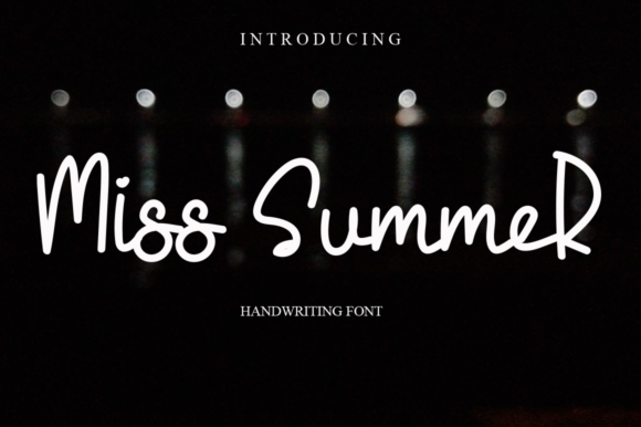 Miss Summer: A Handwritten Font for Scroll-Stopping Marketing