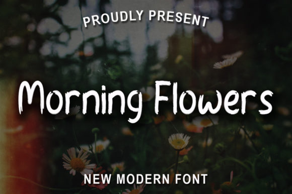 Morning Flowers: A Handwritten Font for Web Design