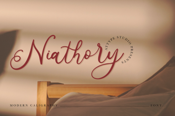 Niathory: A Chic Handwritten Font for Web Design