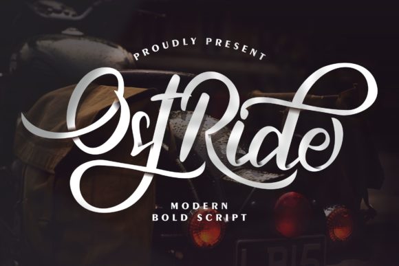 OstRide: The Perfect Script Font for Business Branding