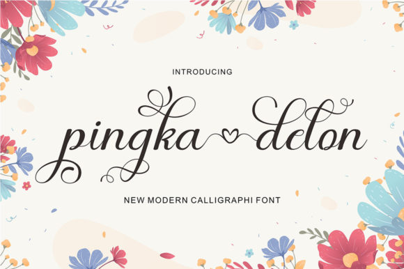 Pingka Delon: A Classy Script Font for Business Branding