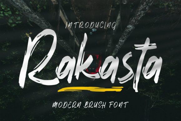 Rakasta: A Modern Script Font for Branding