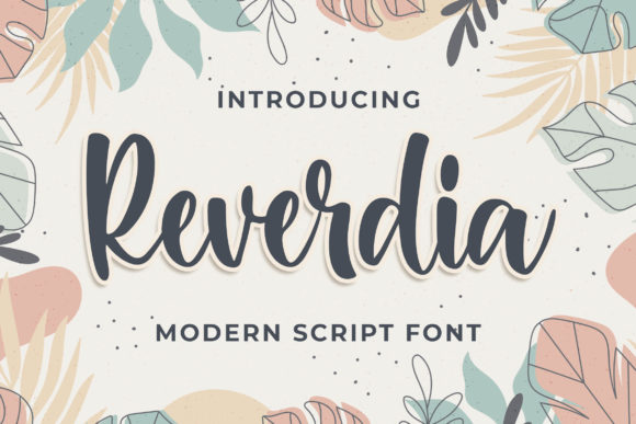 Raverdia: A Whimsical Script Font for Web Design