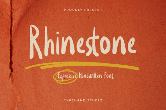 Rhinestone: A Trendy Handwritten Font for Web Design