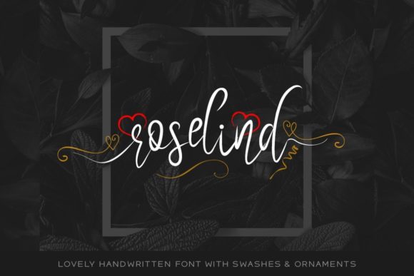 Roselind: A Handwritten Font for Makers