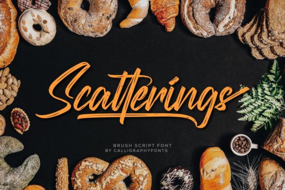 Scatterings: A Timeless Handwritten Font for Editorial Design