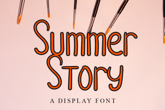 Summer Story: A Handwritten Font for Authentic Branding