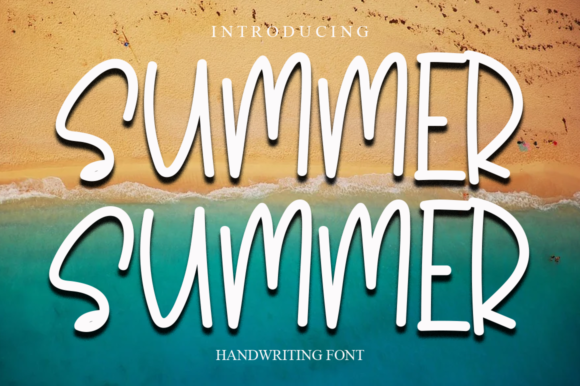 Summer Summer: A Playful Handwritten Font for Marketers