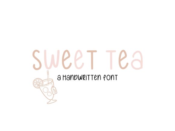 Sweet Tea: A Handwritten Font for Branding