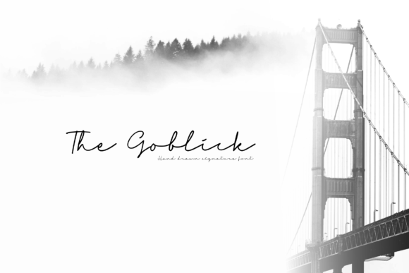 The Goblick: A Premium Script Font for Business Branding