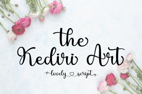 The Kedri Art: A Romantic Script Typeface for Editors