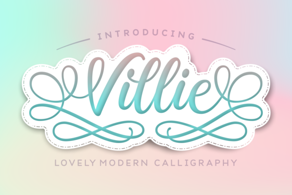 Villie: A Graceful Script Font for Business Branding