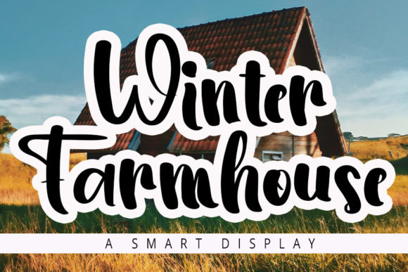 Winter Farmhouse: A Handwritten Font for Web Design